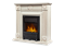 Пристенный электрокамин Electrolux EFP/P-1020LS с порталом Firelight Frame Classic шпон белёный дуб M133020 - фото 4742986