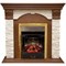 Современный камин для загородного дома Real-Flame Dublin LUX STD/EUG/24 AO с очагом Fobos s Lux BL/BR, Majestic s Lux BL/BR M67386 - фото 4743044