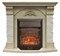 Комплект электрокаминов с искусственным камнем Real-Flame Athena STD/EUG с очагами Fobos/Majestic M51606 - фото 4743117