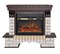 Комплект электрокаминов с искусственным камнем Real-Flame Country 26 AO + MoonBlaze Deluxe /MoonBlaze M28026 - фото 4743187