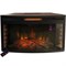 Комплект электрокаминов с искусственным камнем Real-Flame Kansas 33 AO с очагом Firespace 33W S IR M67502 - фото 4743359