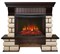Комплект электрокаминов с искусственным камнем Real-Flame Kavkaz 25,5/24 с очагом Evrika 25,5 LED M104889 - фото 4743408