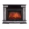 Комплект электрокаминов с искусственным камнем Electrolux EFP/P-3020LS с порталом Firelight Scala 30 сланец скалистый серый, шпон венге M109431 - фото 4743433