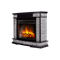 Комплект электрокаминов с искусственным камнем Electrolux EFP/P-3320RLS с порталом Firelight Scala 30 сланец скалистый серый, шпон венге M134391 - фото 4743486