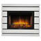 Пристенный электрокамин Electrolux EFP/P-3020LS с порталом Firelight Moderno 30 белый дуб M131162 - фото 4744915