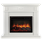 Пристенный электрокамин Electrolux EFP/P-2720RLS с порталом Firelight Bianco 25 белый M134411 - фото 4744974