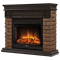 Пристенный электрокамин Electrolux EFP/P-2520LS с порталом Firelight Bricks WOOD 25 камень темный, шпон венге M134441 - фото 4744984