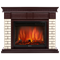 Пристенный электрокамин Electrolux EFP/P-2720RLS с порталом Firelight Bricks 25 камень бежевый, темный дуб M134444 - фото 4744997