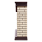 Пристенный электрокамин Electrolux EFP/P-2720RLS с порталом Firelight Bricks 25 камень бежевый, темный дуб M134444 - фото 4744998