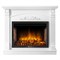 Пристенный электрокамин Electrolux EFP/P-3020LS с порталом Firelight Barocco 30 белый M138785 - фото 4745027
