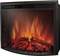 Пристенный электрокамин Electrolux EFP/P-2620RLS с порталом Firelight Torre 26/30S камень слоновая кость, шпон темный дуб M231560 - фото 4745955