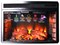 Пристенный электрокамин InterFlame Экстер Сланец (темный дуб) с очагом Panoramic 25 LED FX M232125 - фото 4746160