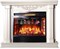 Пристенный электрокамин InterFlame Джениус (бежевый) с очагом Panoramic 25 LED FX QZ M232109 - фото 4746777