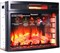 Пристенный электрокамин InterFlame Джениус (бежевый) с очагом Panoramic 25 LED FX QZ M232109 - фото 4746779