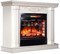Пристенный электрокамин InterFlame Джениус (бежевый) с очагом Panoramic 25 LED FX QZ M232109 - фото 4746780