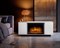 Пристенный электрокамин Electrolux EFP/P-3320RLS с порталом Firelight Como 30 белый, черный M231769 - фото 4747769