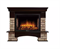 Угловой электрокамин Electrolux EFP/P-3320RLS с порталом Firelight Forte Wood 30 (угловой) камень коричневый, шпон темный дуб M138874 - фото 4748322