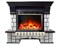 Каменный камин (портал+очаг) InterFlame Exter/Экстер угловой с очагом Jupiter FX M Brass/Black M110051 - фото 4748496