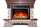 Каменный камин (портал+очаг) InterFlame Exter/Экстер угловой с очагом Jupiter FX M Brass/Black M110051 - фото 4748499