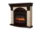 Угловой электрокамин Electrolux EFP/P-2520LS с порталом Firelight Torre 25U (угловой) камень белый, шпон темный дуб M133028 - фото 4748558