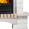 Угловой электрокамин Electrolux EFP/P-1020LS с порталом Firelight Forte Classic U (угловой) камень белый, шпон белёный дуб M206857 - фото 4748638