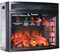 Угловой электрокамин InterFlame Экстер угловой (тёмный дуб) с очагом Panoramic 25 LED FX M232122 - фото 4748659