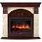 Угловой электрокамин Electrolux EFP/P-2720RLS с порталом Firelight Torre 25 U камень слоновая кость, темный дуб M134865 - фото 4748826
