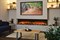 Линейный электрокамин British Fires New Forest 2400 with Deluxe Real logs M234609 - фото 4749302