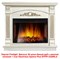 Широкий портал Firelight Barocco 30 шпон белый дуб с золотой патиной M231480 - фото 4754375