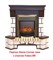 Классический очаг 2D Real-Flame Fobos Lux Brass M51407 - фото 4757109
