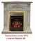Классический очаг 2D Real-Flame Majestic Lux Brass M51409 - фото 4757197