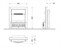Классический очаг 2D Dimplex Danville Chrome FB2 M12605 - фото 4757445