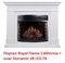 Широкий очаг 2D Royal Flame Dioramic 28 LED FX M16063 - фото 4757994