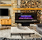 Широкий очаг 2D InterFlame FreeSpace 55 LED FX QZ M204255 - фото 4758119