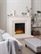 Широкий очаг 3D British Fires New Forest 650SQ with Signature logs M237392 - фото 4758418