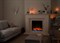 Широкий очаг 3D British Fires New Forest 650SQ with Signature logs M237392 - фото 4758421