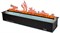 Встраиваемый очаг в модуль Schones Feuer 3D FireLine 1000 стальной + синий цвет M234086 - фото 4758643