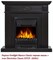 Классический портал для камина Firelight Bianco Classic черная эмаль M225481 - фото 4758958