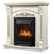 Классический портал для камина Firelight Barocco Classic шпон белый дуб с золотой патиной M231377 - фото 4759039