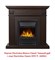 Классический портал для камина Firelight Bianco Classic Темный дуб M51383 - фото 4759195
