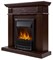 Классический портал для камина Firelight Bianco Classic Темный дуб M51383 - фото 4759196