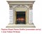 Классический портал для камина Royal Flame Dublin арочный сланец крем под классический очаг M31473 - фото 4759384
