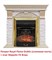 Классический портал для камина Royal Flame Dublin арочный сланец крем под классический очаг M31473 - фото 4759385