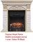 Классический портал для камина Royal Flame Dublin арочный сланец крем под классический очаг M31473 - фото 4759387