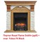 Классический портал для камина Royal Flame Dublin арочный сланец белый под очаг Majestic FX / Fobos FX M25715 - фото 4759509