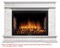 Широкий портал Firelight Scala 30 камень сланец скалистый белый, шпон белый дуб M231472 - фото 4759577