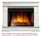 Широкий портал Firelight Scala 30 камень сланец скалистый белый, шпон белый дуб M231472 - фото 4759578