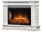 Широкий портал Firelight Scala 30 камень сланец скалистый белый, шпон белый дуб M231472 - фото 4759580