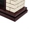 Широкий портал Firelight Bricks 25 кирпич Бежевый/шпон Тёмный дуб M98539 - фото 4759734