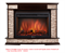 Широкий портал Firelight Scala 30 камень сланец скалистый бурый, шпон тёмный дуб M231470 - фото 4760168